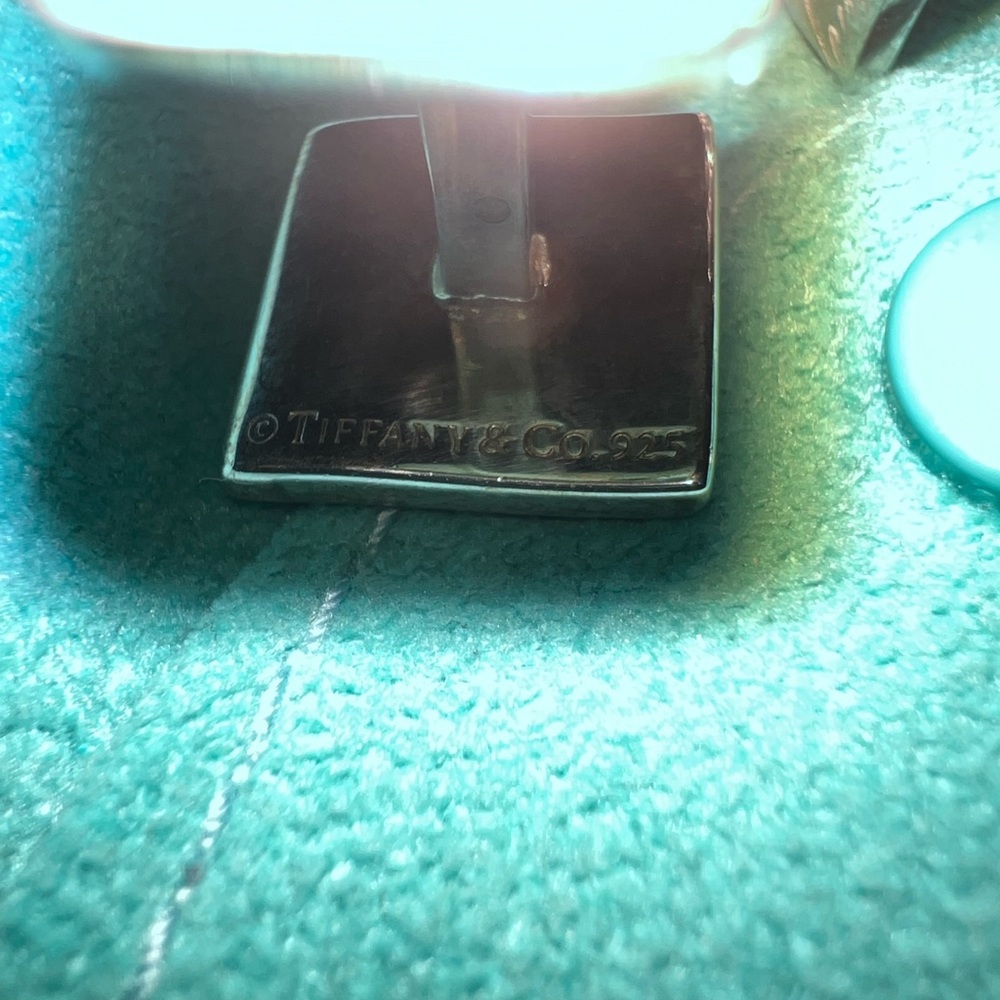 Tiffany & Co. Notes Cufflinks Script New York Men… - image 5